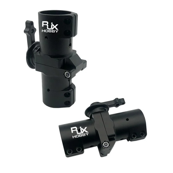 Wholesale Price RJX Aluminium 28mm 30mm 35mm 40mm Tube Drone Arm Joint Folding Down Connector for Plant UAV Multicopter
